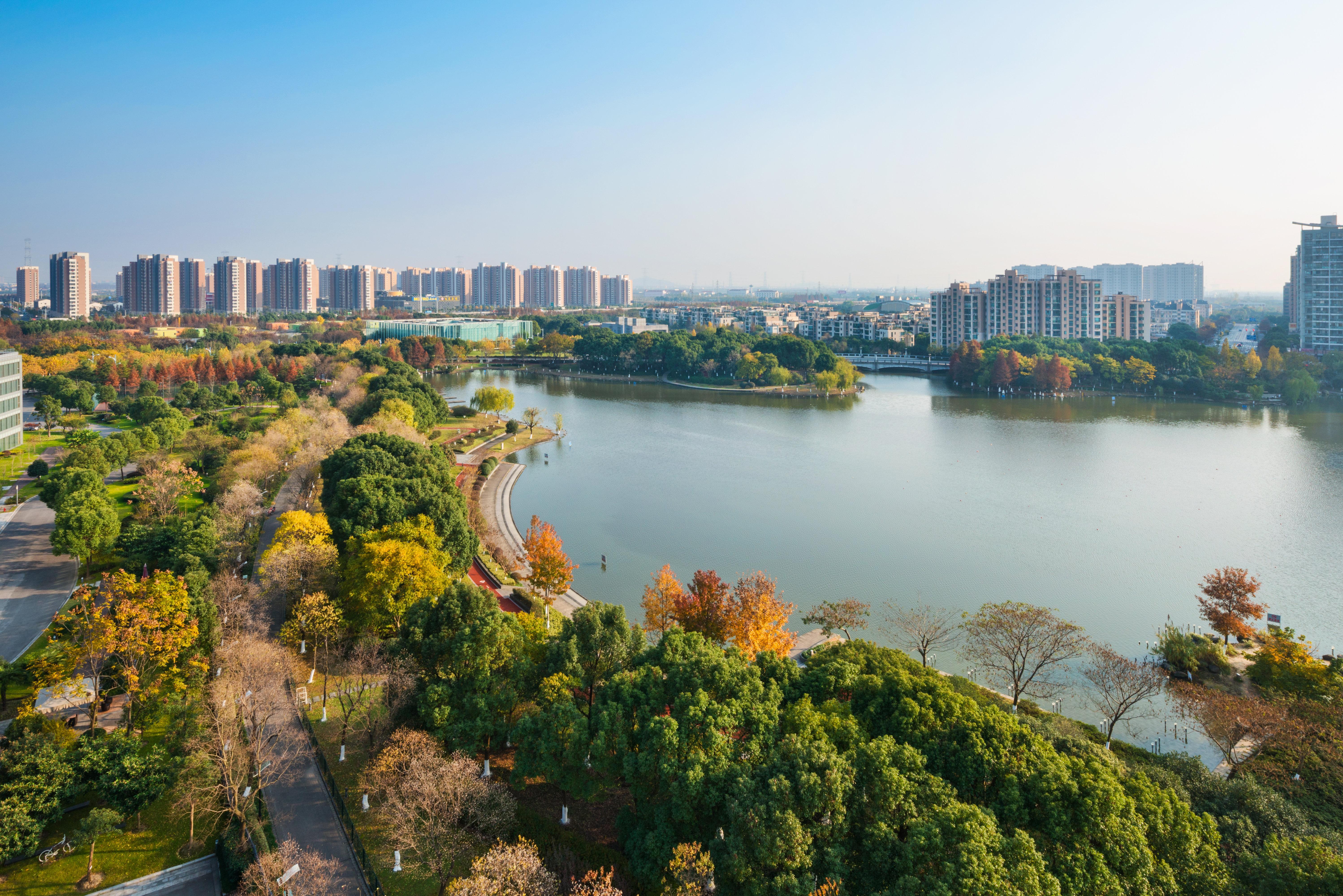 Crowne Plaza Shanghai Xiayang Lake By Ihg Qingpu Экстерьер фото